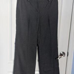 Ann Taylor Signature fit,  gray pinstripe